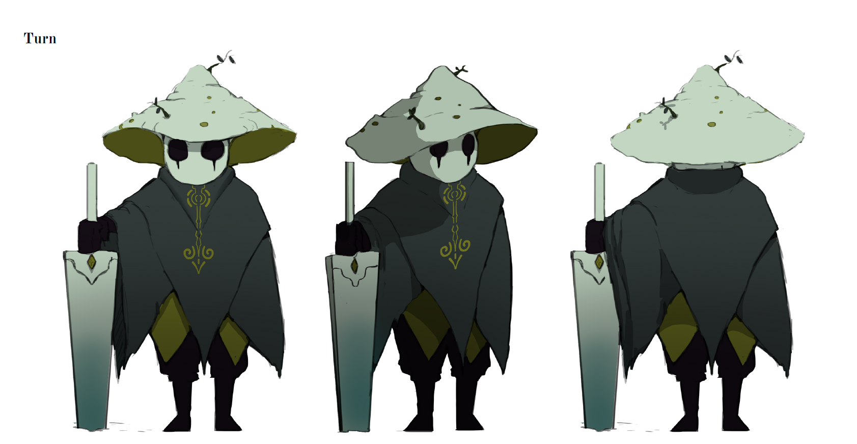 Nix colors and turn concept